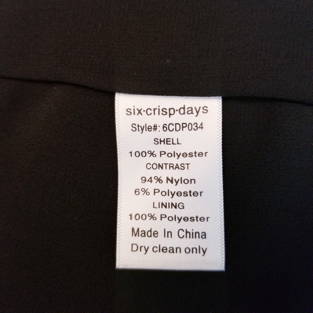 Six Crisp Days Mesh Back Romper, Size S - Picture 14 of 14